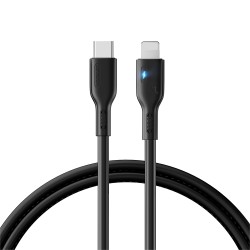 Joyroom Premium Series A13 Lightning / USB-C 20W 2m cable - black Joyroom Premium Series A13 Lightning / USB-C 20W 2m cable - black