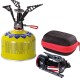 The lightest tourist stove for gas cartridges (valve or thread) SPARK 80gram 2.6kW The lightest tourist stove for gas cartridges (valve or thread) SPARK 80gram 2.6kW
