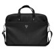 Guess Saffiano Triangle Logo bag for a 16'' laptop - black Guess Saffiano Triangle Logo bag for a 16'' laptop - black