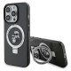 Karl Lagerfeld KLHMP15XHMRSKCK iPhone 15 Pro Max 6.7" black/black hardcase Ring Stand Karl&amp;amp;Choupette MagSafe