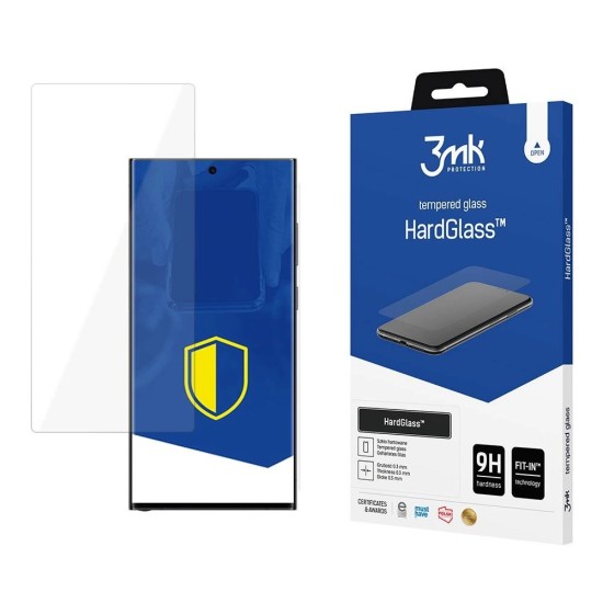 Tempered glass 9H 3mk HardGlass™ for Samsung Galaxy S24 Ultra Tempered glass 9H 3mk HardGlass™ for Samsung Galaxy S24 Ultra