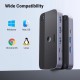 Ugreen CM662 USB 3.0 switch 2-in-4 switch + 2x USB-A cable - black Ugreen CM662 USB 3.0 switch 2-in-4 switch + 2x USB-A cable - black
