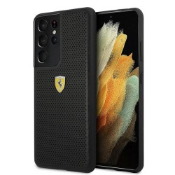 Ferrari FESPEHCS21LBK S21 Ultra G996 black/black hardcase On Track Perforated Ferrari FESPEHCS21LBK S21 Ultra G996 black/black hardcase On Track Perforated