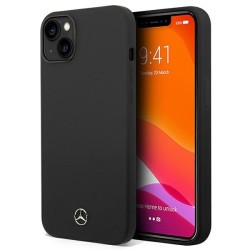 Mercedes Silicone Line case for iPhone 14 Plus - black Mercedes Silicone Line case for iPhone 14 Plus - black