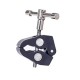 Clamping bracket for mounting accessories with 1/4 and 3/8 inch screw Clamping bracket for mounting accessories with 1/4 and 3/8 inch screw