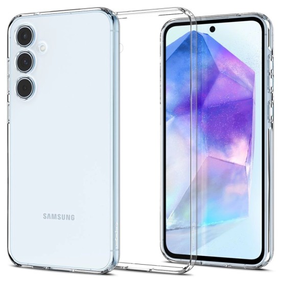 Spigen Liquid Crystal Case for Samsung Galaxy A55 5G - Transparent Spigen Liquid Crystal Case for Samsung Galaxy A55 5G - Transparent