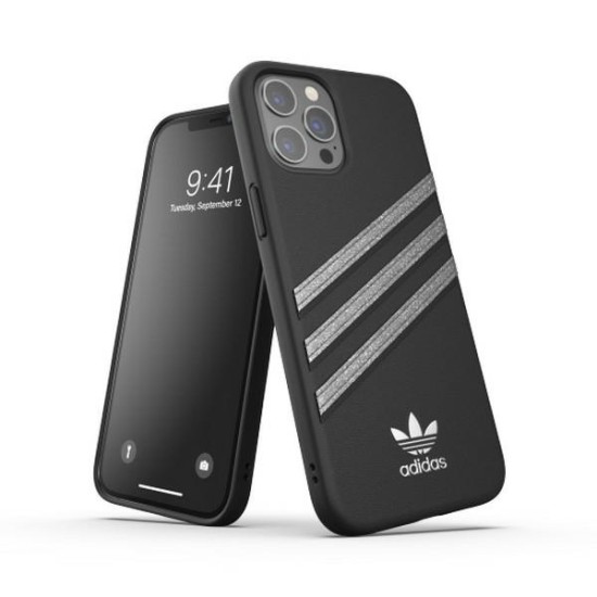 Adidas OR Molded Case Woman case for iPhone 12 Pro Max - black Adidas OR Molded Case Woman case for iPhone 12 Pro Max - black