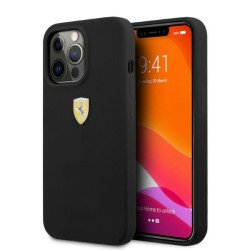 Ferrari FESSIHMP13LBK iPhone 13 Pro / 13 6.1" black/black hardcase Silicone MagSafe Ferrari FESSIHMP13LBK iPhone 13 Pro / 13 6.1" black/black hardcase Silicone MagSafe