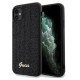 Guess Disco Metal Script case for iPhone 11 / Xr - black Guess Disco Metal Script case for iPhone 11 / Xr - black