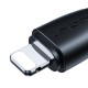 Joyroom Surpass Series A11 USB-A / Lightning 2.4A Cable 1.2 m - Black Joyroom Surpass Series A11 USB-A / Lightning 2.4A Cable 1.2 m - Black