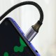 Ugreen US255 50123 USB-C (straight) / USB-C (angled) PD QC cable 60W 3A 1m - gray Ugreen US255 50123 USB-C (straight) / USB-C (angled) PD QC cable 60W 3A 1m - gray