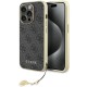 Guess GUHCP15LGF4GGR iPhone 15 Pro 6.1" gray/gray hardcase 4G Charms Collection Guess GUHCP15LGF4GGR iPhone 15 Pro 6.1" gray/gray hardcase 4G Charms Collection