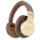 Guess Bluetooth on-ear headphones GUBH604GEMW brown/brown 4G Script Guess Bluetooth on-ear headphones GUBH604GEMW brown/brown 4G Script