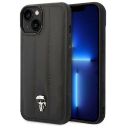Karl Lagerfeld Puffy Ikonik Pin Case for iPhone 14 Plus - Black Karl Lagerfeld Puffy Ikonik Pin Case for iPhone 14 Plus - Black