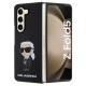Karl Lagerfeld KLHCZFD5SNIKBCK Z Fold5 hardcase black/black Silicone Ikonik Karl Lagerfeld KLHCZFD5SNIKBCK Z Fold5 hardcase black/black Silicone Ikonik
