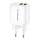 Wozinsky CUWCW 2.4A 2 x USB-A Wall Charger - White Wozinsky CUWCW 2.4A 2 x USB-A Wall Charger - White