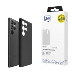3mk Silicone Case for Samsung Galaxy S24 Ultra - black 3mk Silicone Case for Samsung Galaxy S24 Ultra - black