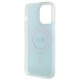 Guess IML Iridescent MagSafe case for iPhone 15 Pro - turquoise Guess IML Iridescent MagSafe case for iPhone 15 Pro - turquoise