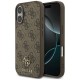 Guess 4G Small Classic Logo MagSafe Case for iPhone 17 - Brown Guess 4G Small Classic Logo MagSafe Case for iPhone 17 - Brown