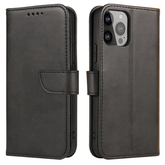 Magnet Case case for Realme GT Neo 5 / Realme GT3 flip cover wallet stand black Magnet Case case for Realme GT Neo 5 / Realme GT3 flip cover wallet stand black