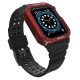 Protect Strap Band for Apple Watch 38/40/41mm Armored Case Strap - Black, Red Protect Strap Band for Apple Watch 38/40/41mm Armored Case Strap - Black, Red
