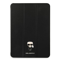 Karl Lagerfeld Saffiano Ikonic Karl Case for iPad 11" Pro 2021 - Black Karl Lagerfeld Saffiano Ikonic Karl Case for iPad 11" Pro 2021 - Black