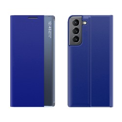 New Sleep Case for Samsung Galaxy S23 cover with flip stand blue New Sleep Case for Samsung Galaxy S23 cover with flip stand blue