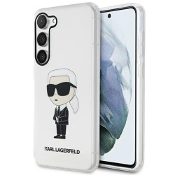Karl Lagerfeld KLHCS23SHNIKTCT S23 S911 transparent hardcase Ikonik Karl Lagerfeld Karl Lagerfeld KLHCS23SHNIKTCT S23 S911 transparent hardcase Ikonik Karl Lagerfeld