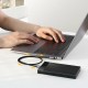 Ugreen US255 50123 USB-C (straight) / USB-C (angled) PD QC cable 60W 3A 1m - gray Ugreen US255 50123 USB-C (straight) / USB-C (angled) PD QC cable 60W 3A 1m - gray