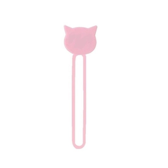 Silicone cable reel - pink Silicone cable reel - pink