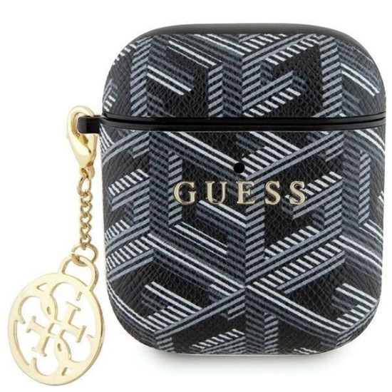 Guess GUA2PGCE4CK case for AirPods 1/2 - black GCube Charm Guess GUA2PGCE4CK case for AirPods 1/2 - black GCube Charm