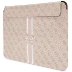 Guess 4G Printed Stripes cover for a 14" laptop - pink Guess 4G Printed Stripes cover for a 14" laptop - pink