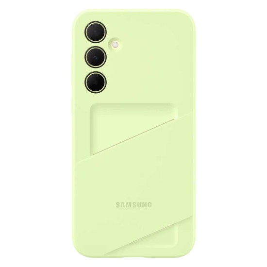 Samsung Card Slot Case EF-OA356TMEGWW with card slot for Samsung Galaxy A35 - green Samsung Card Slot Case EF-OA356TMEGWW with card slot for Samsung Galaxy A35 - green
