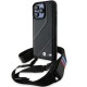 BMW M Edition Carbon Stripe & Strap case for iPhone 15 Pro Max - black BMW M Edition Carbon Stripe & Strap case for iPhone 15 Pro Max - black