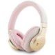 Guess Bluetooth on-ear headphones GUBH604GEMP pink/pink 4G Script Guess Bluetooth on-ear headphones GUBH604GEMP pink/pink 4G Script