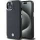 BMW Signature Wrapped Metal MagSafe case for iPhone 15 Plus / 14 Plus - black BMW Signature Wrapped Metal MagSafe case for iPhone 15 Plus / 14 Plus - black