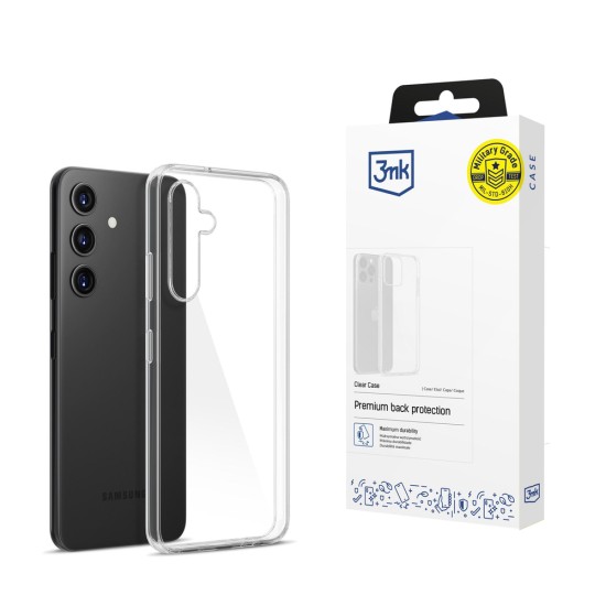 3mk Clear Case for Samsung Galaxy S24+ 3mk Clear Case for Samsung Galaxy S24+