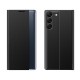 New Sleep View Case for Samsung S24+ with flap - black New Sleep View Case for Samsung S24+ with flap - black