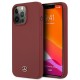 Mercedes Silicone Line Case for iPhone 13 Pro Max - Red Mercedes Silicone Line Case for iPhone 13 Pro Max - Red
