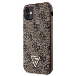 Guess GUHCN61P4TDSCPW Case for iPhone 11 / Xr - Brown Crossbody 4G Metal Logo Guess GUHCN61P4TDSCPW Case for iPhone 11 / Xr - Brown Crossbody 4G Metal Logo