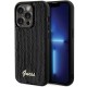 Guess Sequin Script Metal case for iPhone 13 Pro / 13 - black