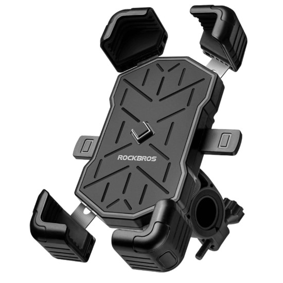 Rockbros 25210030001 phone holder for handlebar bike - black Rockbros 25210030001 phone holder for handlebar bike - black