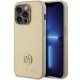 Guess GUHCP15LPS4DGPD iPhone 15 Pro 6.1" gold/gold hardcase Strass Metal Logo Guess GUHCP15LPS4DGPD iPhone 15 Pro 6.1" gold/gold hardcase Strass Metal Logo