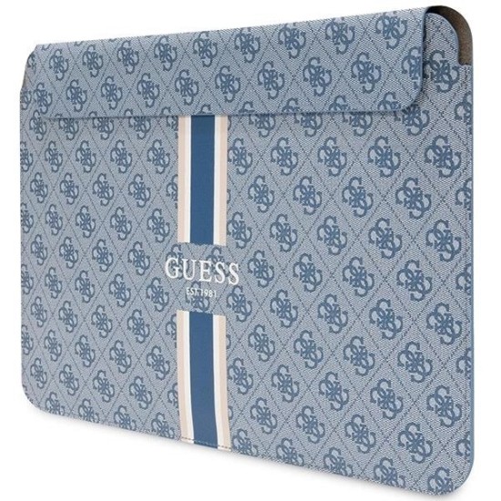 Guess 4G Printed Stripes cover for a 14" laptop - blue Guess 4G Printed Stripes cover for a 14" laptop - blue