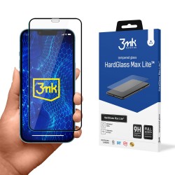 Tempered glass for iPhone 13 mini 9H from the 3mk HardGlass Lite series Tempered glass for iPhone 13 mini 9H from the 3mk HardGlass Lite series