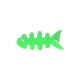 Fish-shaped headphone cable wrap - green Fish-shaped headphone cable wrap - green