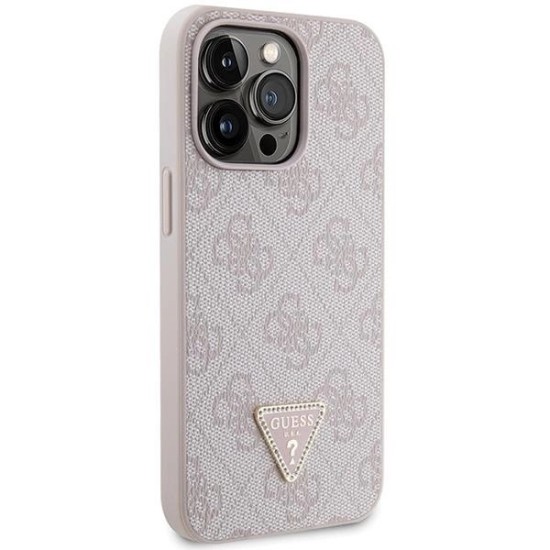 Guess GUHCP13XP4TDSCPP case for iPhone 13 Pro Max 6.7" - pink Crossbody 4G Metal Logo Guess GUHCP13XP4TDSCPP case for iPhone 13 Pro Max 6.7" - pink Crossbody 4G Metal Logo