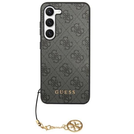 Guess 4G Charms Collection case for Samsung Galaxy S24 Ultra - black Guess 4G Charms Collection case for Samsung Galaxy S24 Ultra - black