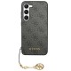 Guess 4G Charms Collection case for Samsung Galaxy S24 Ultra - black Guess 4G Charms Collection case for Samsung Galaxy S24 Ultra - black