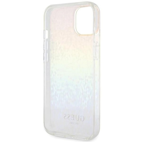 Guess IML Faceted Mirror Disco Iridescent case for iPhone 15 - multicolored Guess IML Faceted Mirror Disco Iridescent case for iPhone 15 - multicolored